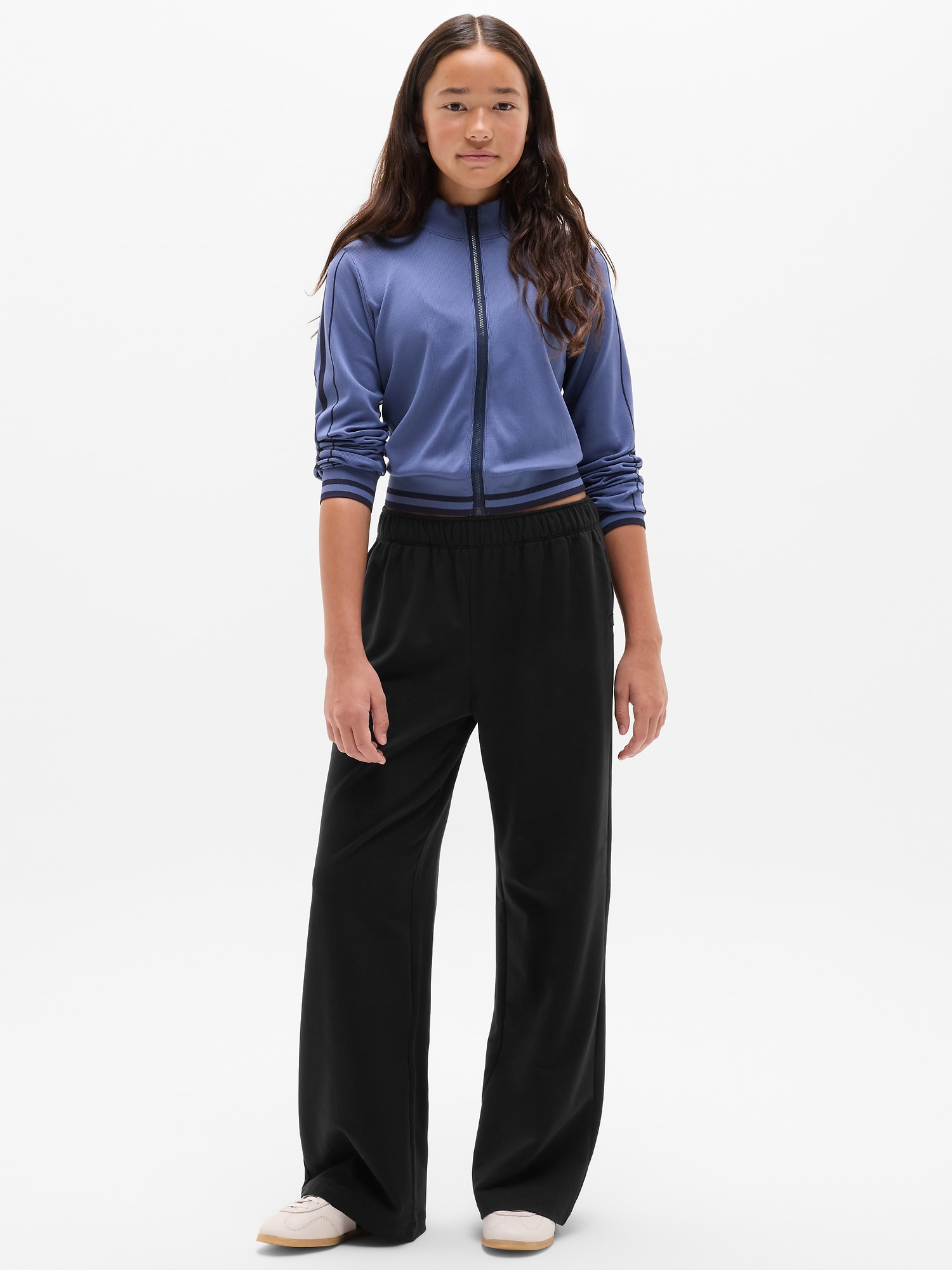 Athleta Girl All Day Wide Leg Terry Pant