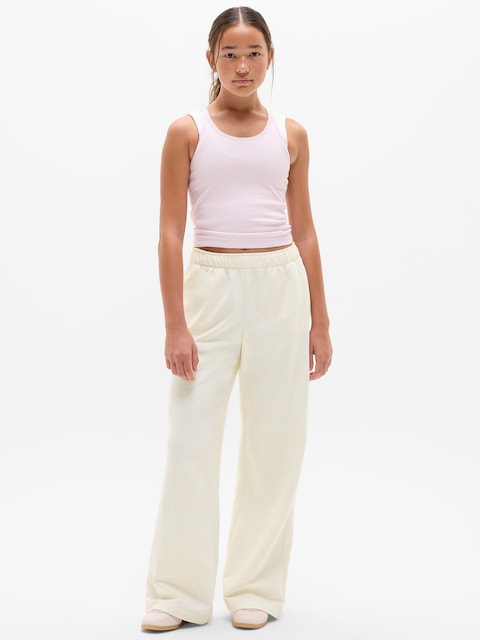 Athleta Girl All Day Wide Leg Terry Pant