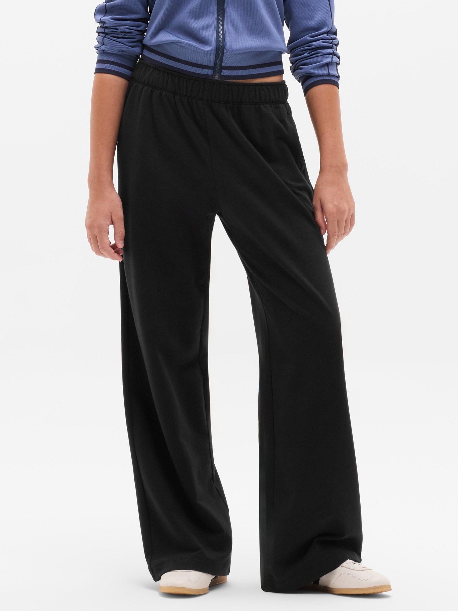 Athleta Girl All Day Wide Leg Terry Pant