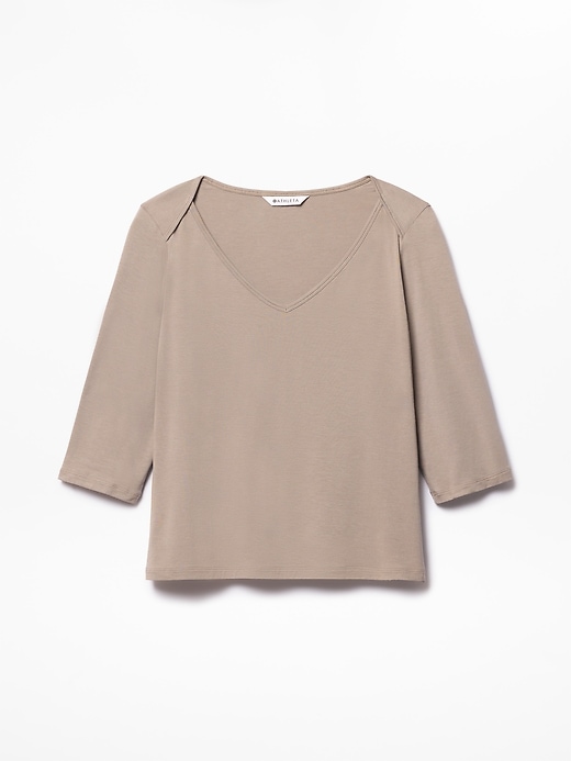 Foundation Midi Sleeve Tee | Athleta
