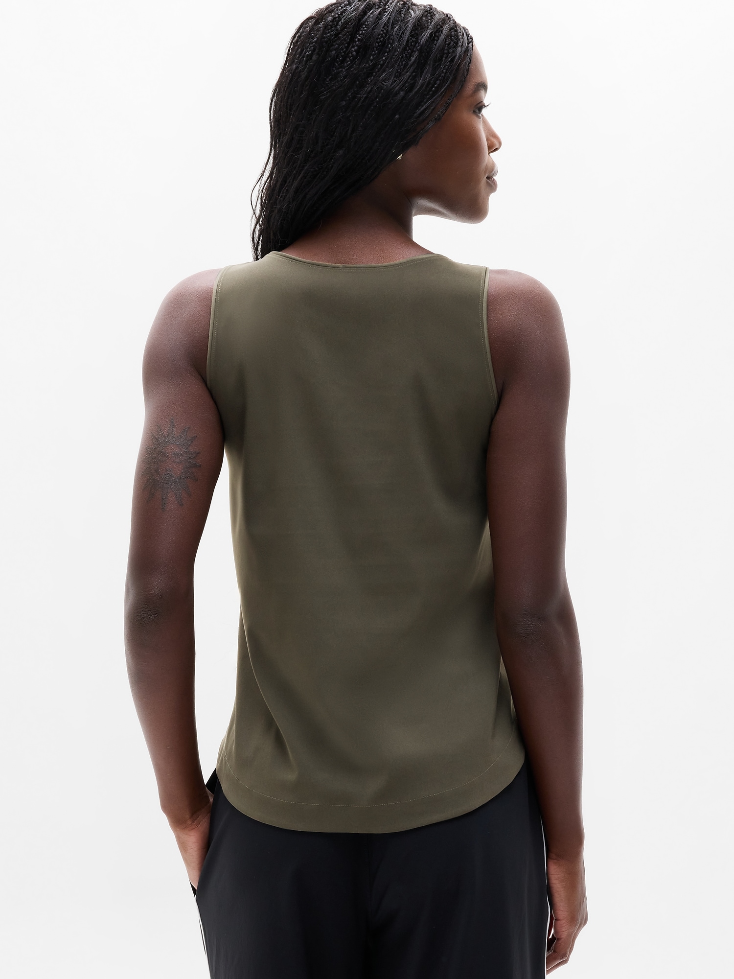 Featherweight Satin Tank