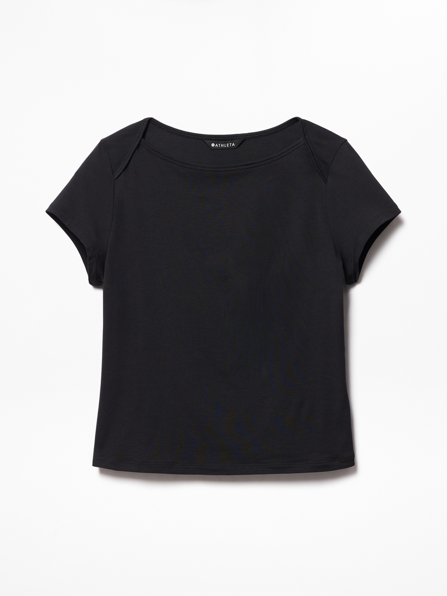 Женская футболка Athleta Foundation Cap Sleeve, цвет: Чёрный — фото 6