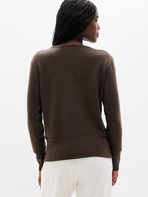 Coaster Luxe V-Neck Sweatshirt | Athleta