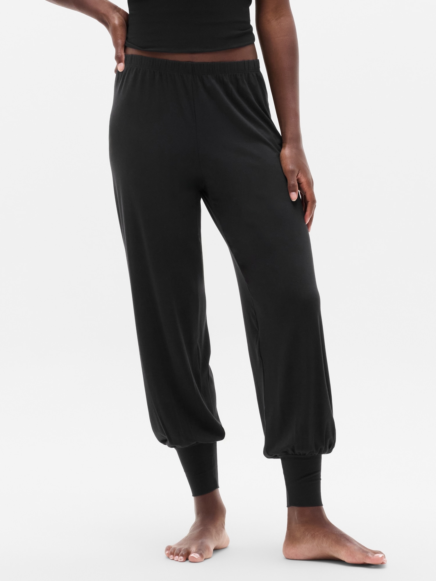 Женские брюки Athleta Dream Drape Balloon, цвет: Чёрный — фото 2