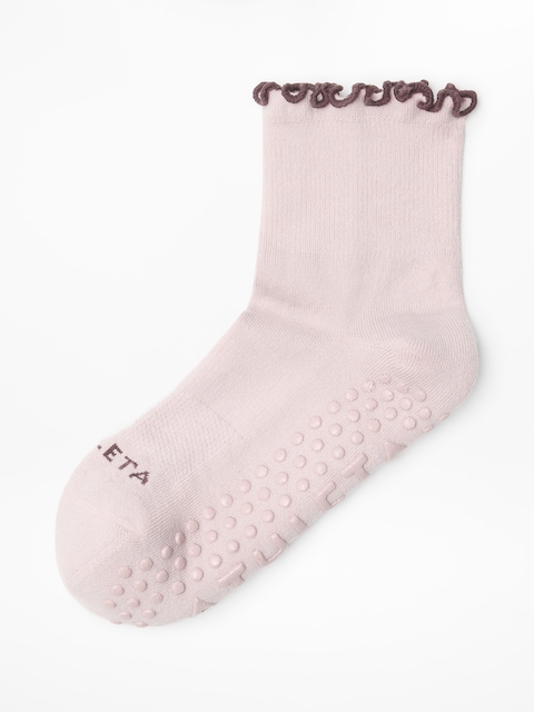 Ruffle Grip Sock