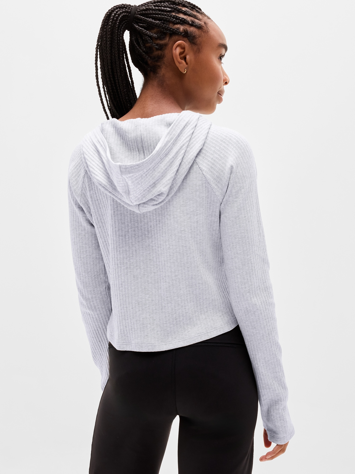 Athleta Girl Right Moves Layering Hoodie