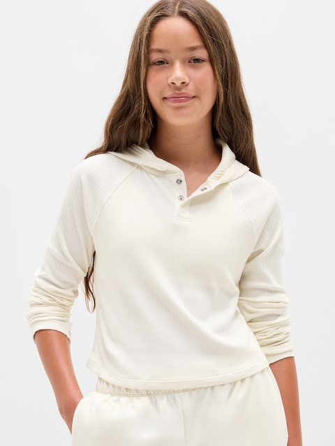 Athleta Girl Right Moves Layering Hoodie