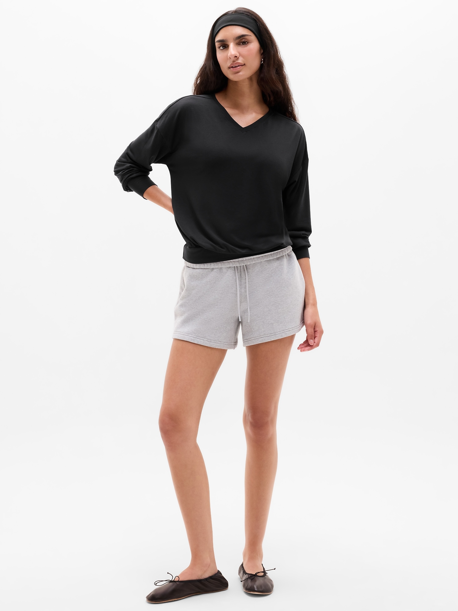 Move With Ease V-Neck Top