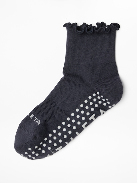 Ruffle Grip Sock