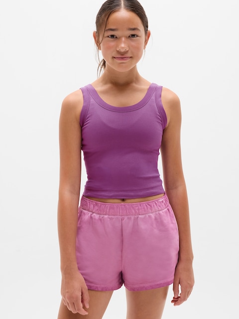 Athleta Girl Rise Above Rib Scoop Tank