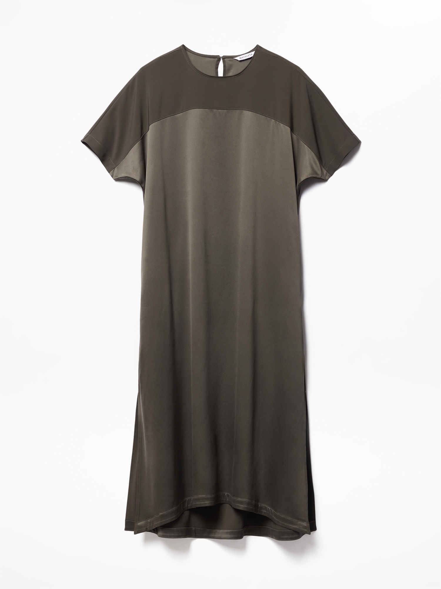 Featherweight Satin Dress