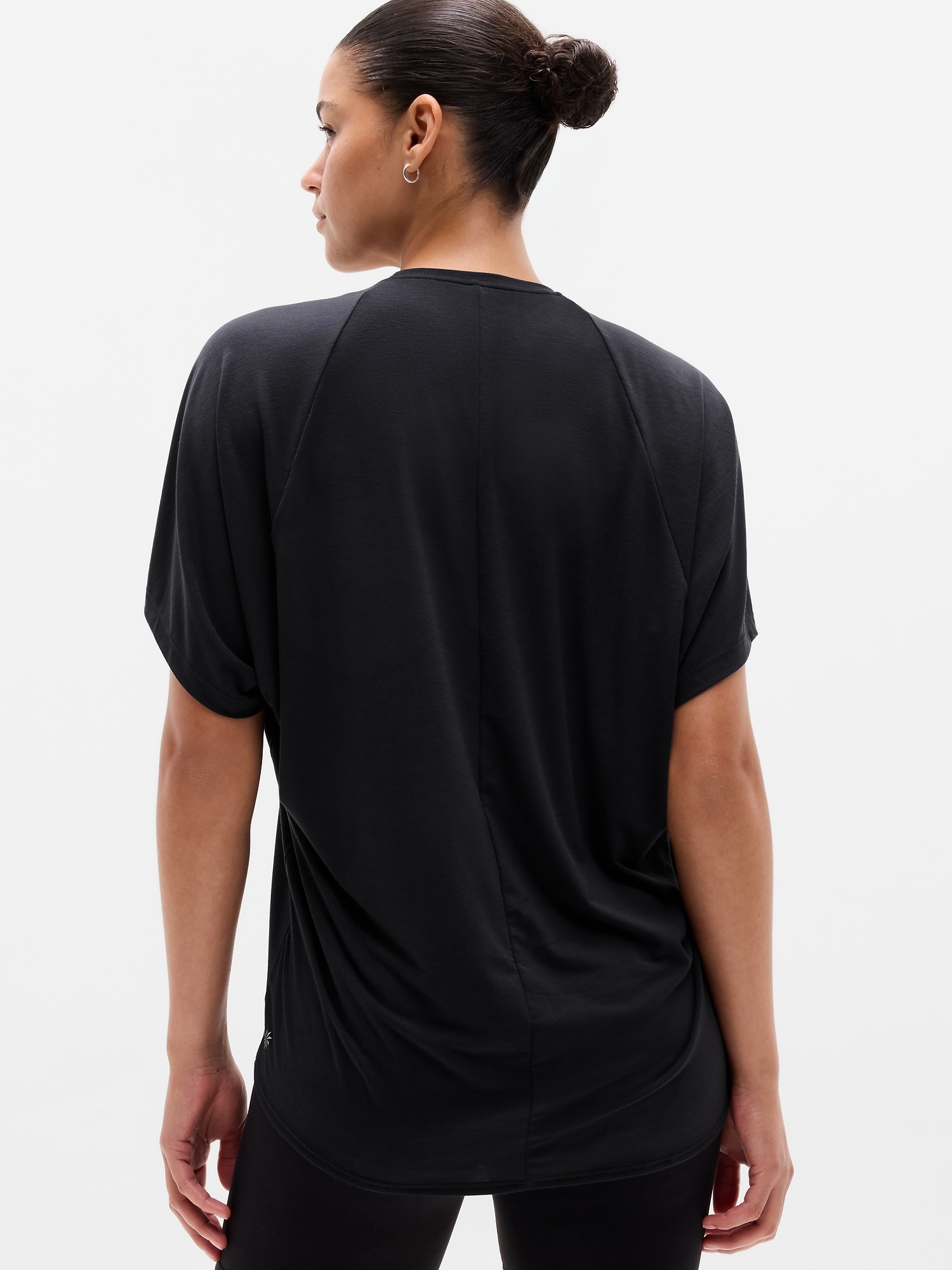Move With Ease Draped Tee