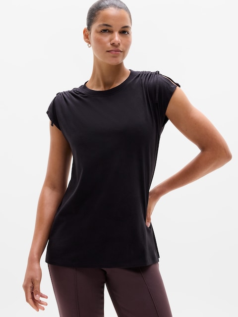 Favorite Cotton Cinched Tee