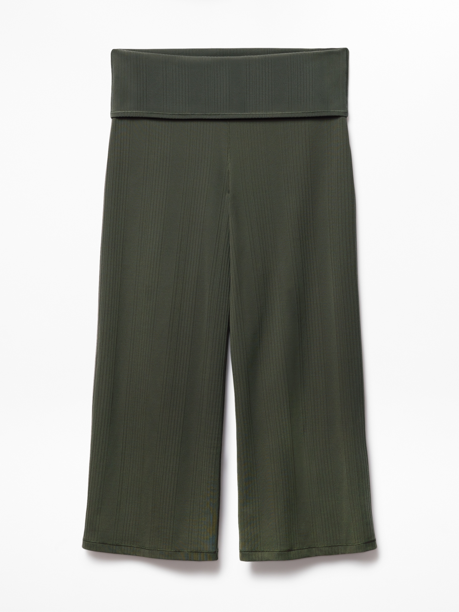 Eternity Rib Crop Wide Leg