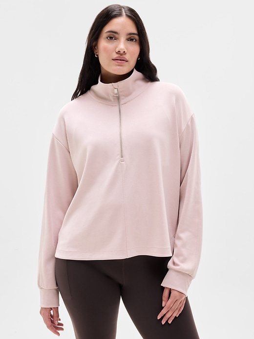 Seasoft Classic 1/4 Zip Sweatshirt | Athleta