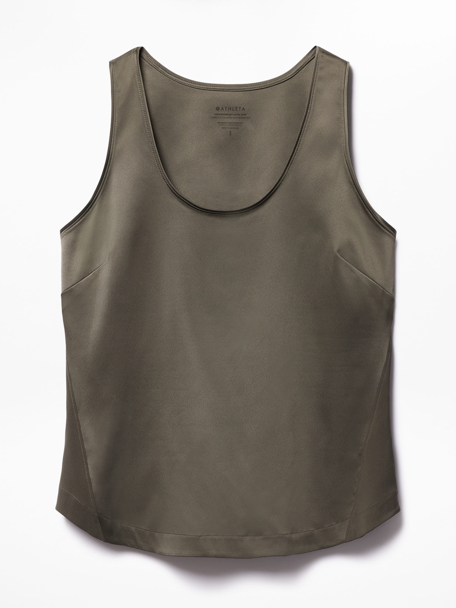 Featherweight Satin Tank