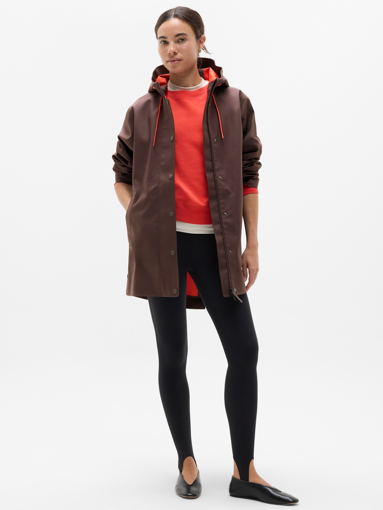 Женская куртка Athleta RainOut Roam, цвет: Nocturnal — фото 2