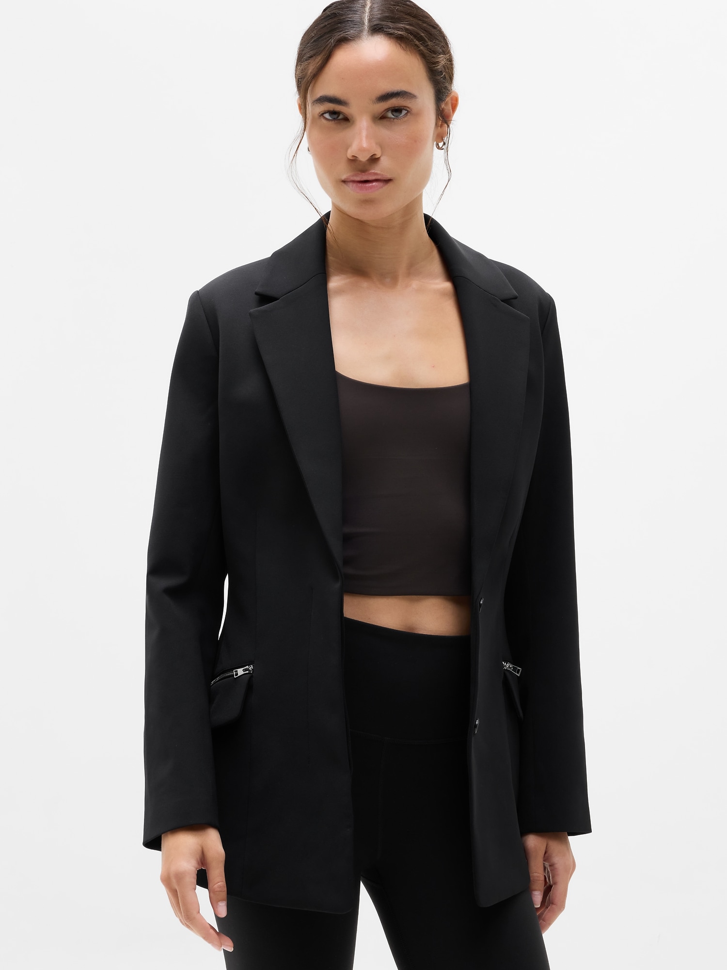 Athleta Endless Blazer In Black