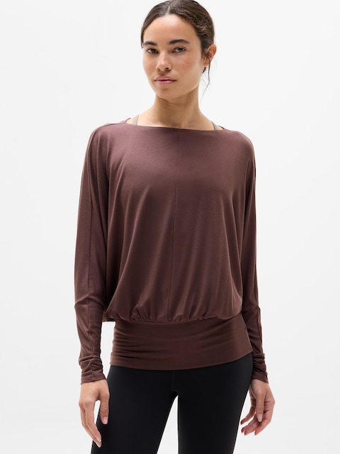 Dream Drape Long Sleeve Top