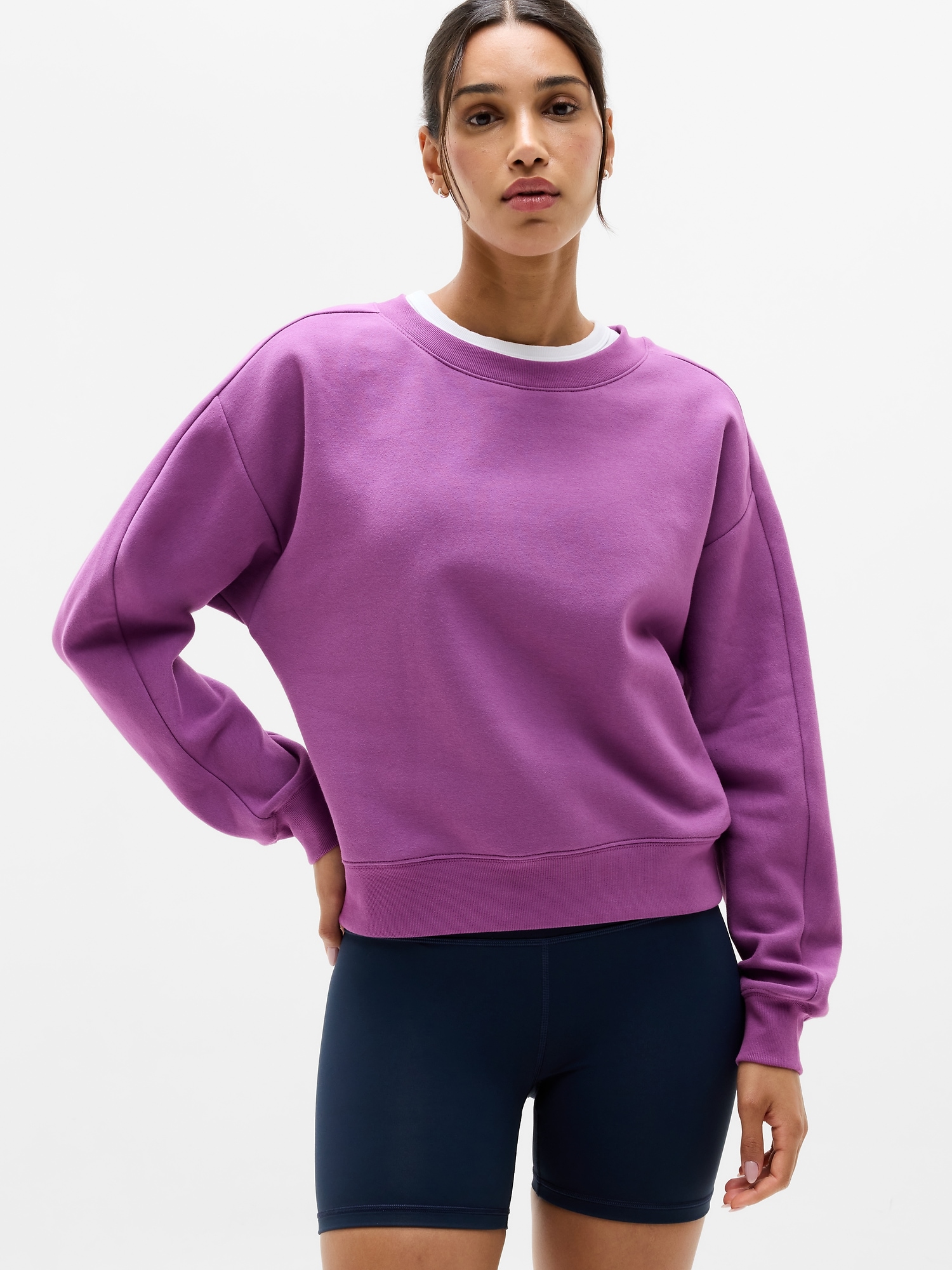 Forever Fleece Classic Crew Sweatshirt
