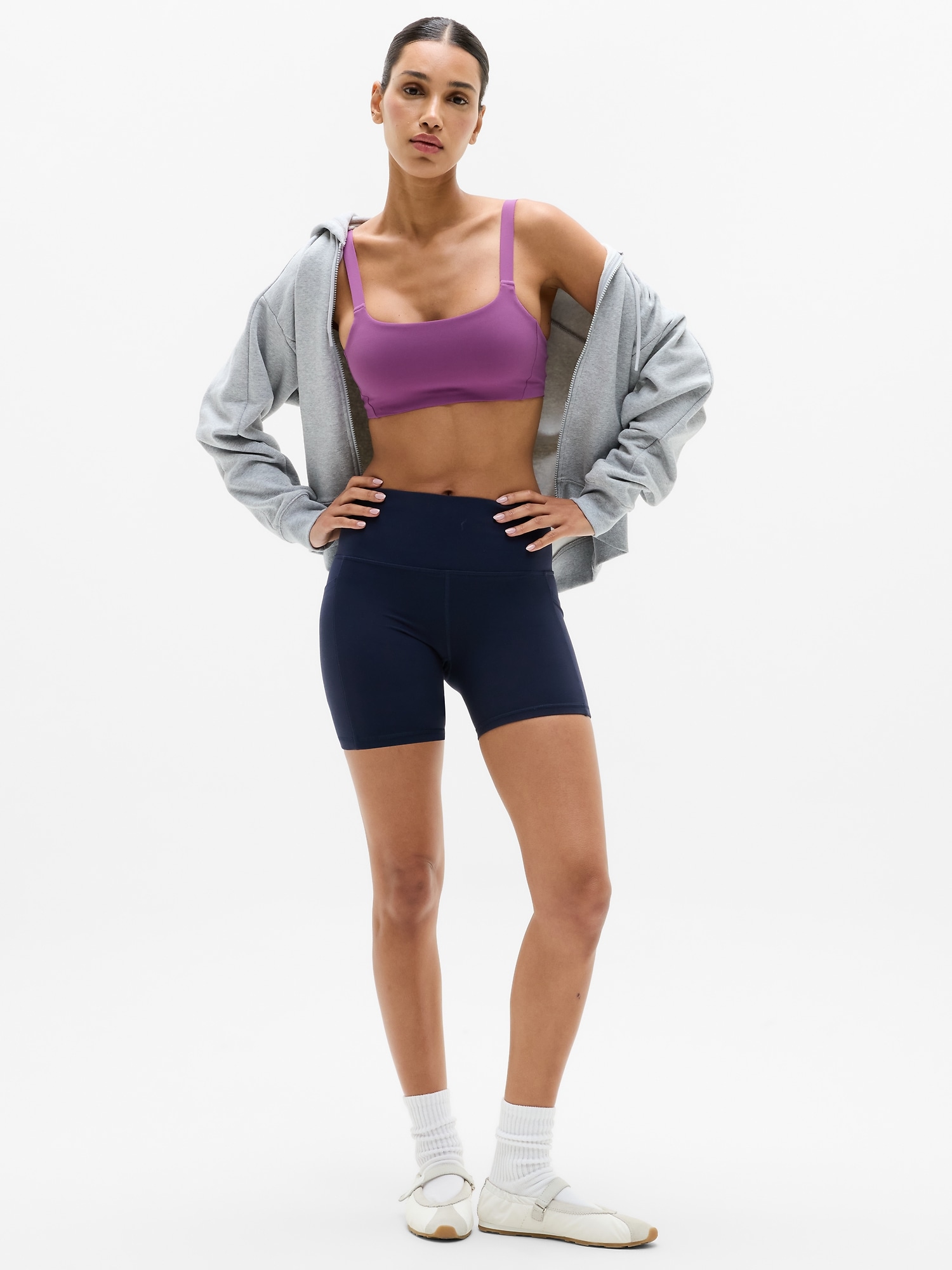 Спортивное бра Reform A-C — Athleta, цвет: Azalea — фото 2