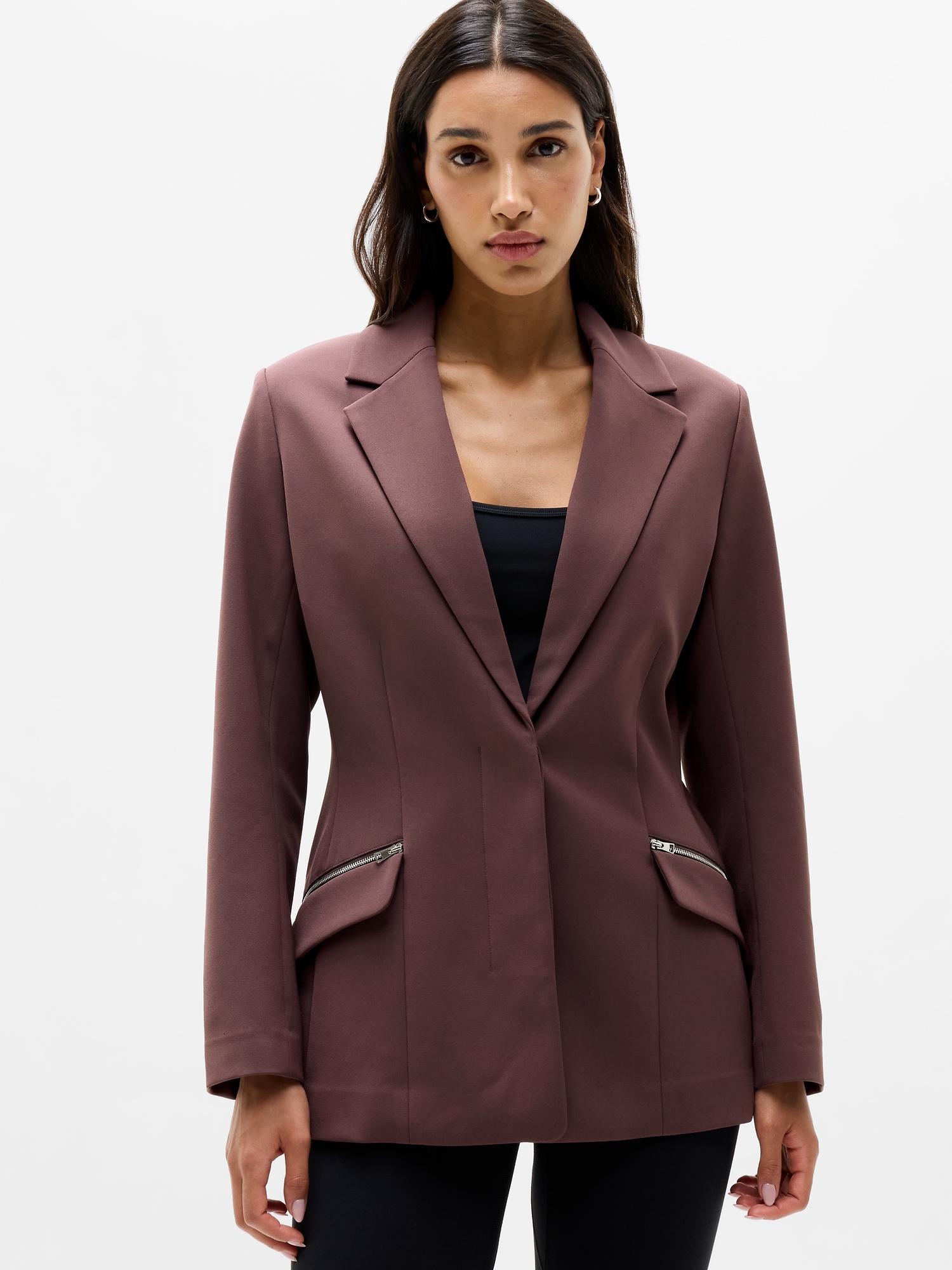 Athleta Endless Blazer In Nocturnal