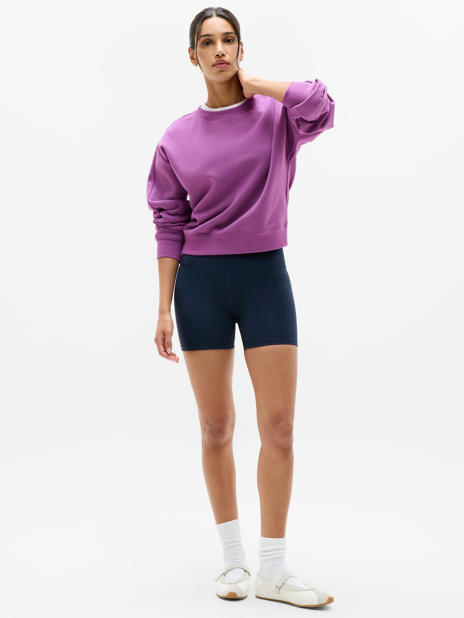 Forever Fleece Classic Crew Sweatshirt