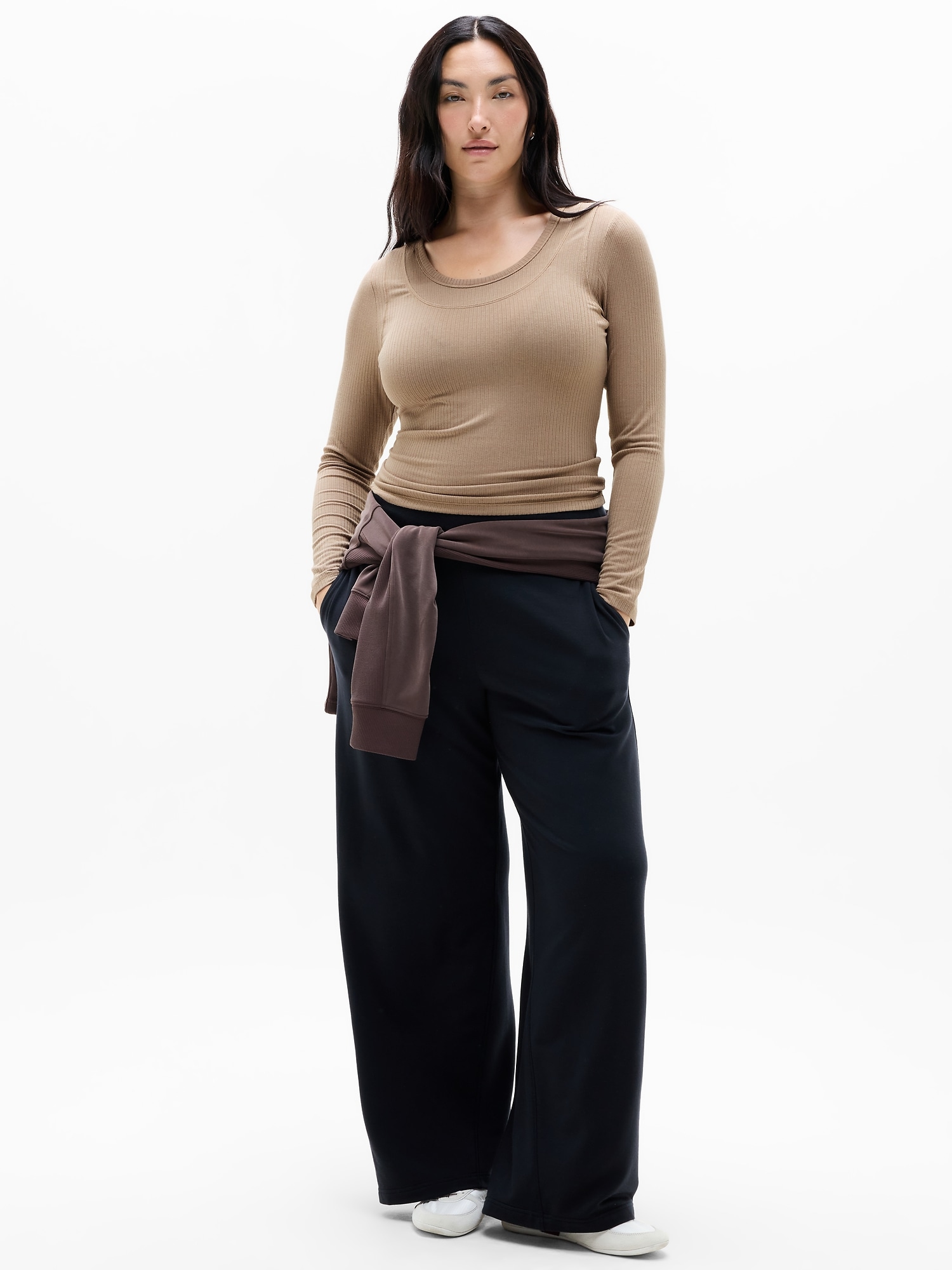 Perfect Rib Layered Top