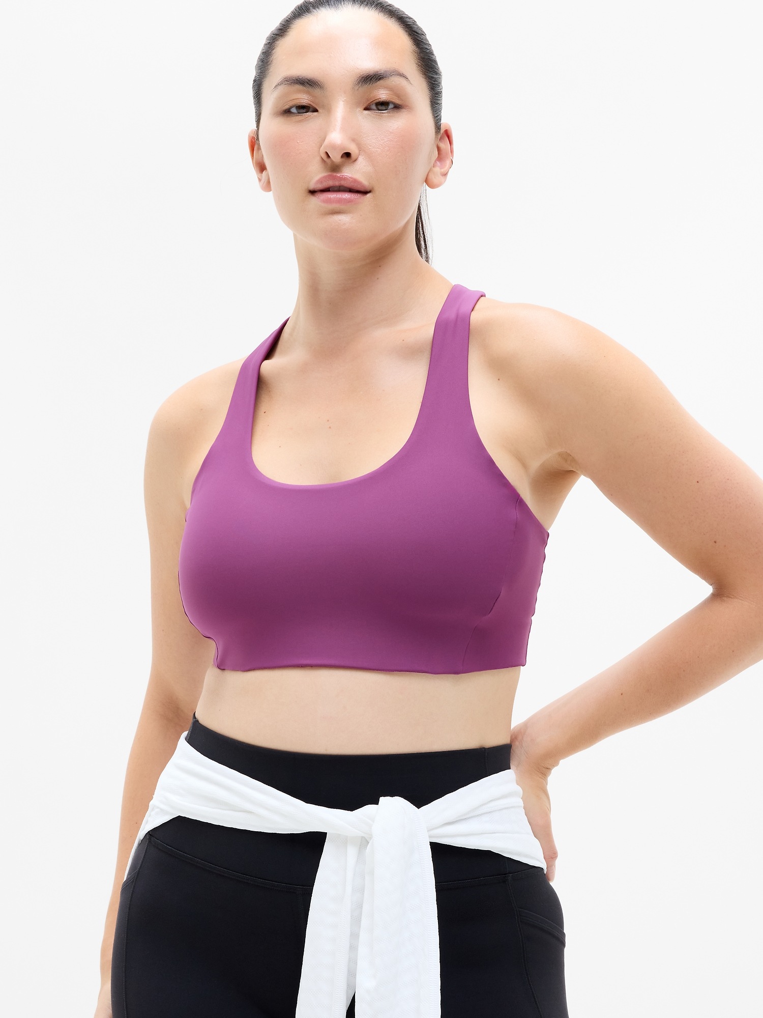 Спортивное бра Circuit Train A-C — Athleta, цвет: Azalea