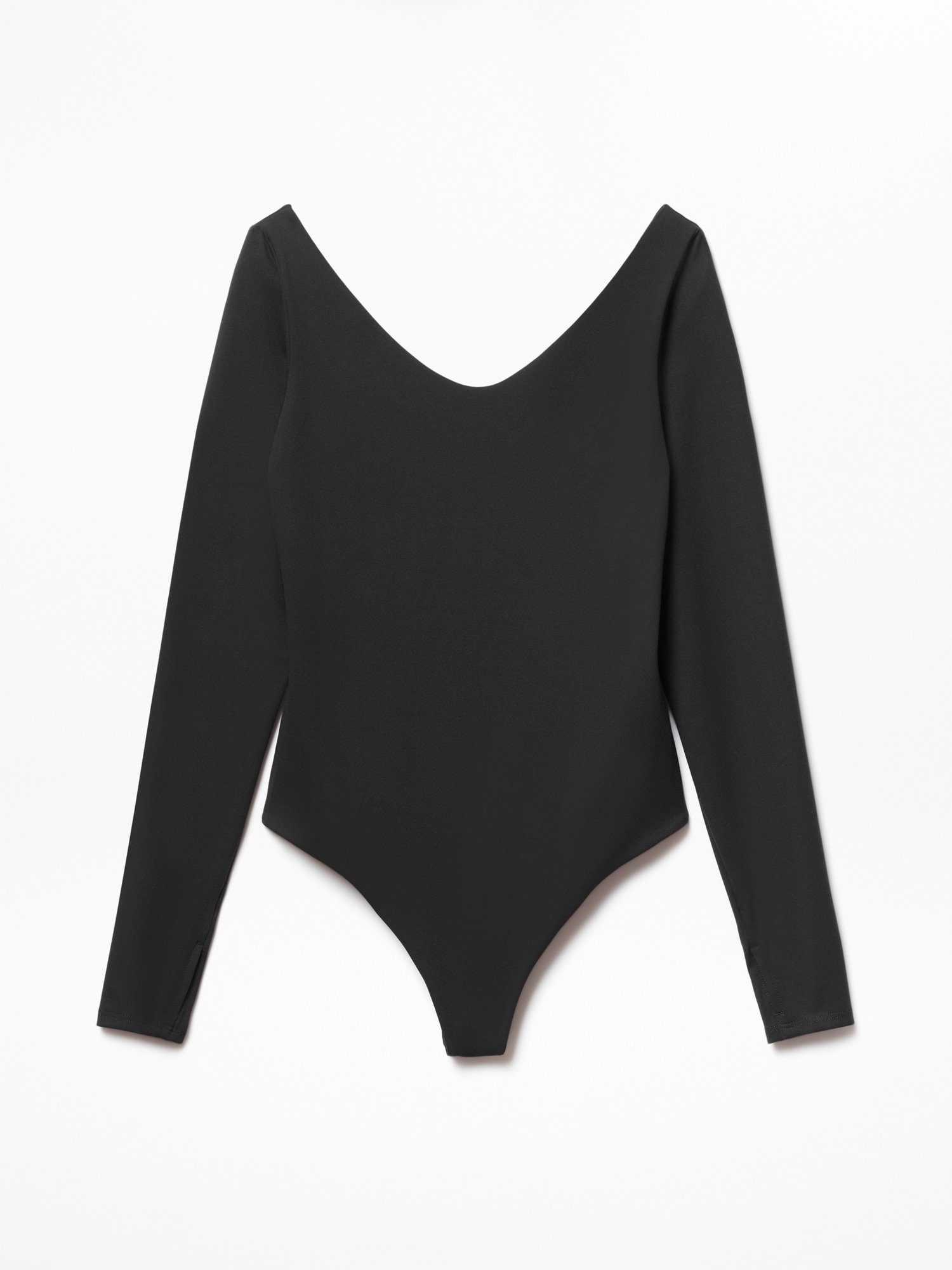 BodyMove V-Neck Long Sleeve Bodysuit