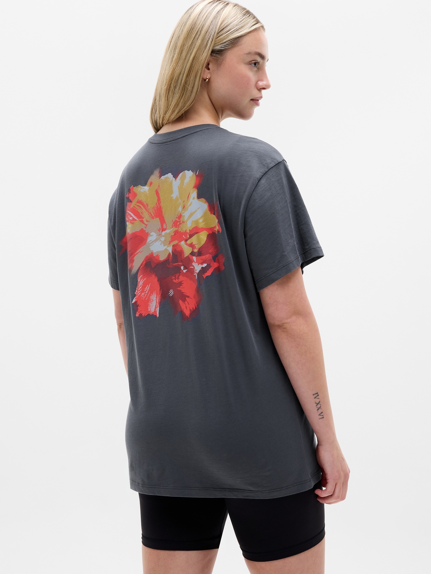 Favorite Cotton Relaxed Graphic Tee