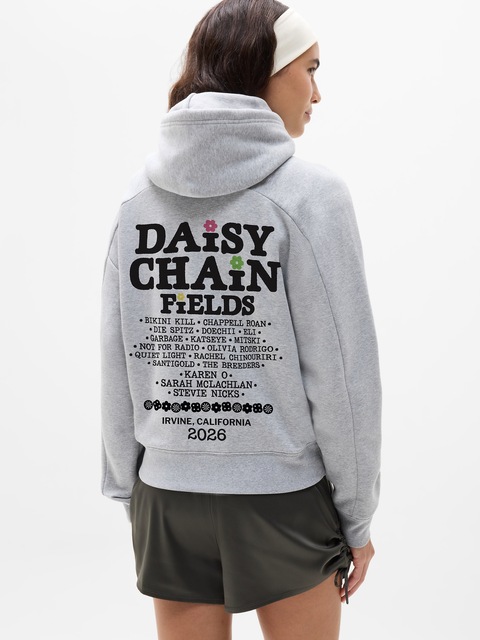 Athleta x Daisy Chain Fields Forever Fleece Hoodie