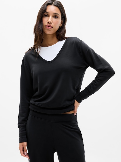 Coaster Luxe V-Neck Sweatshirt