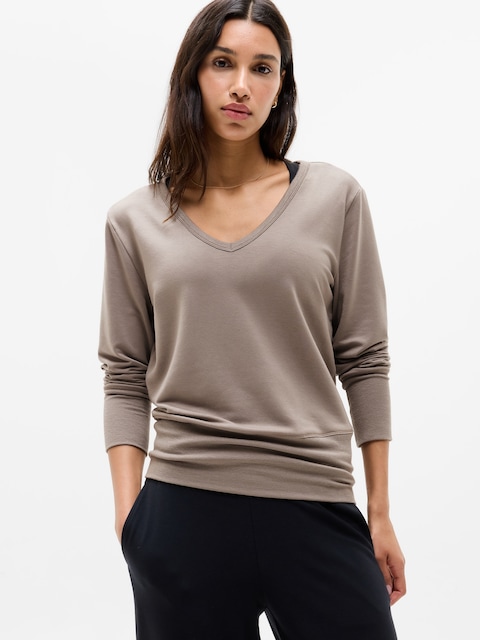 Coaster Luxe V-Neck Sweatshirt