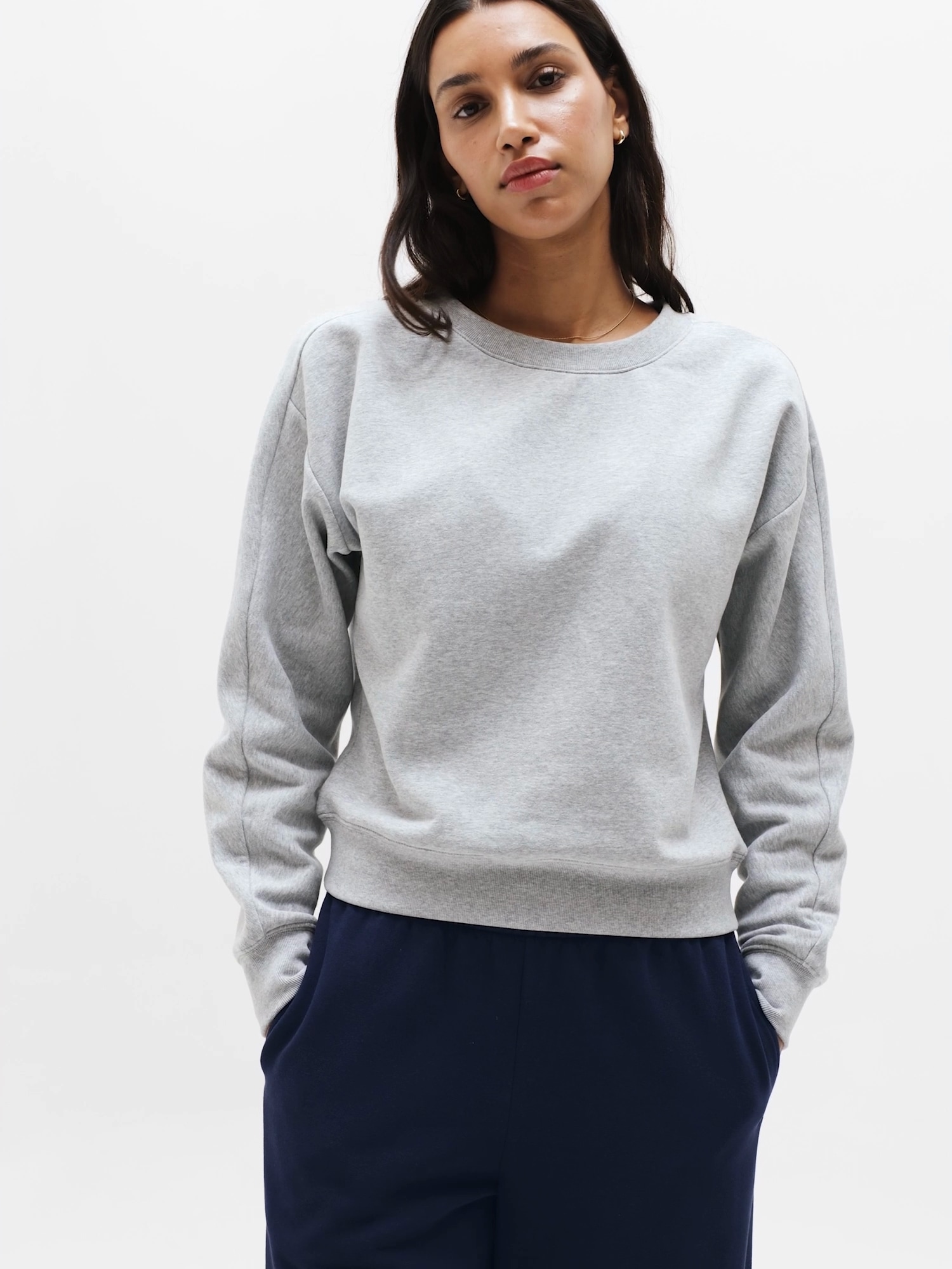 Forever Fleece Classic Crew Sweatshirt
