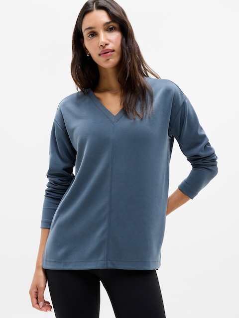 Seasoft V-Neck Sweatshirt