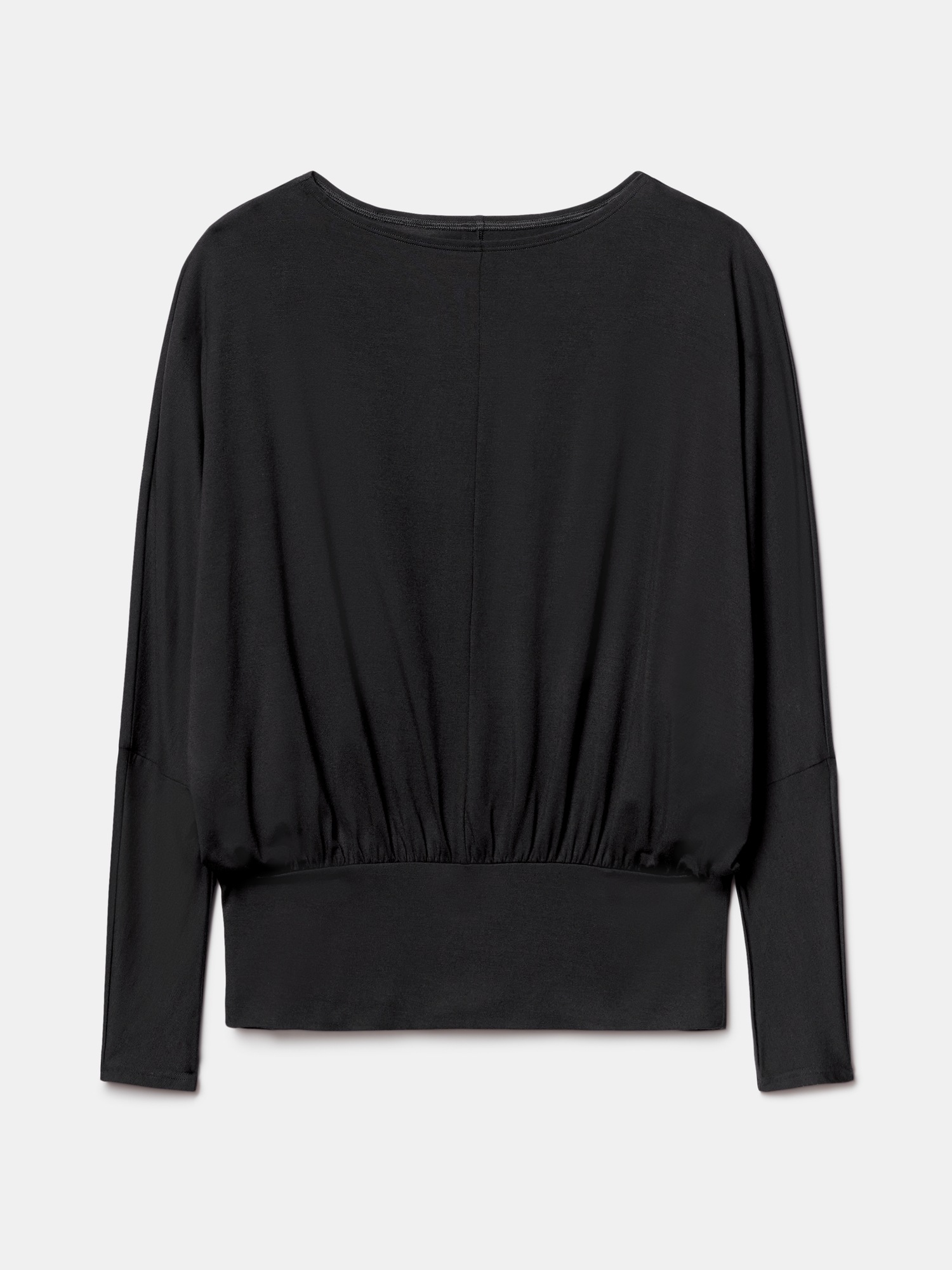 Женский топ Athleta Dream Drape Long Sleeve, цвет: Чёрный — фото 6