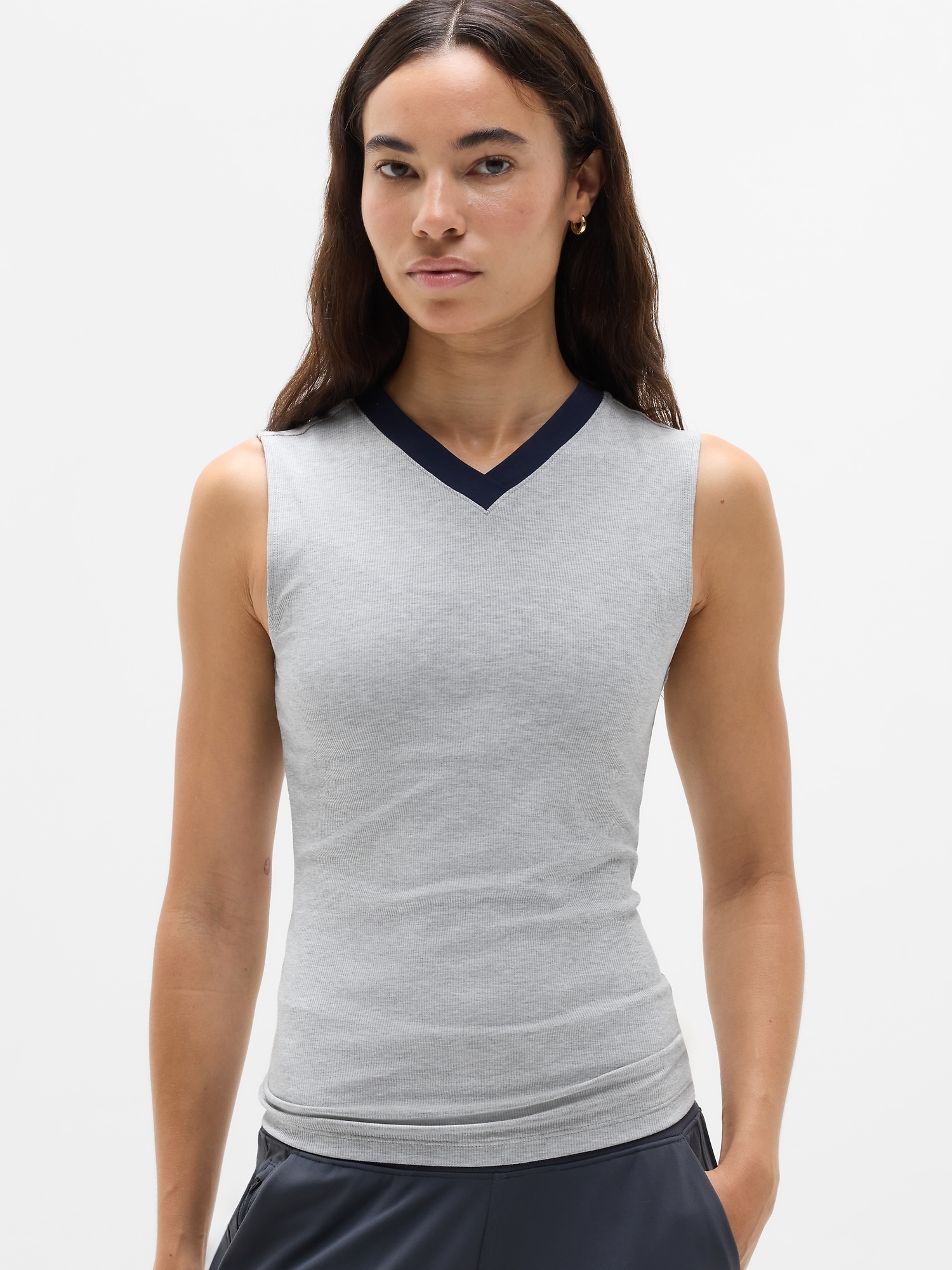 Grey Heather/ Navy