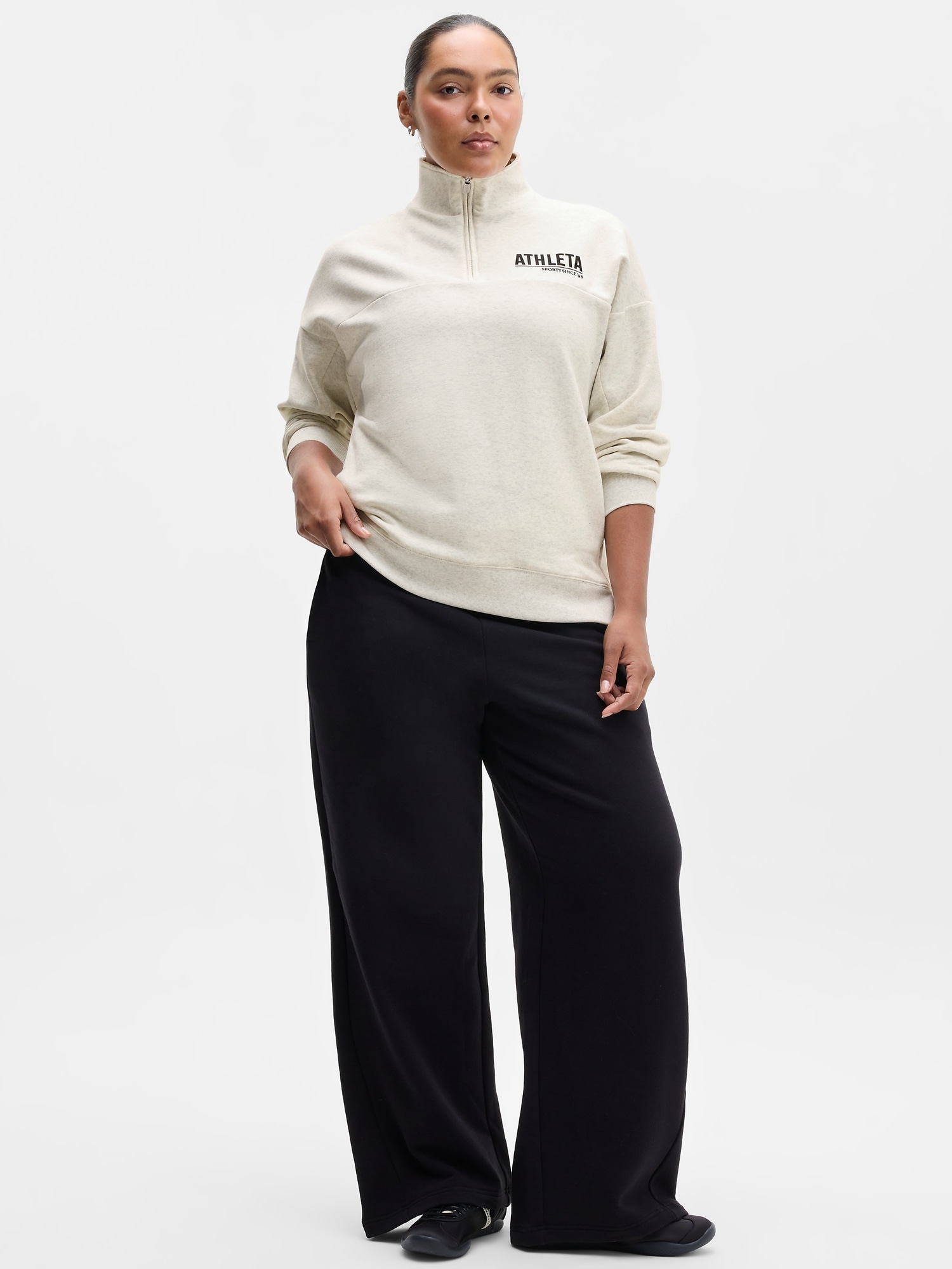 Forever Fleece 1/4 Zip Graphic 001