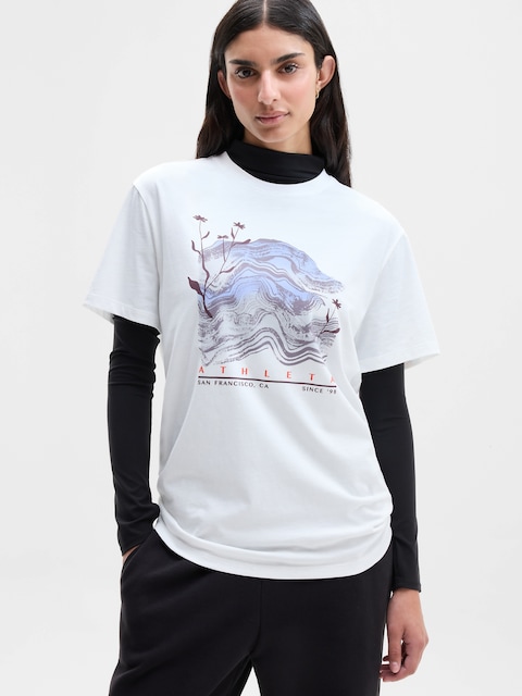 Favorite Cotton Relaxed Graphic Tee