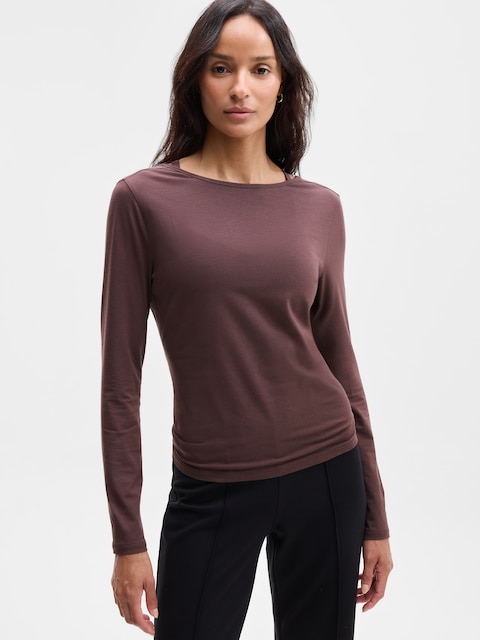 Foundation Scoop Back Top