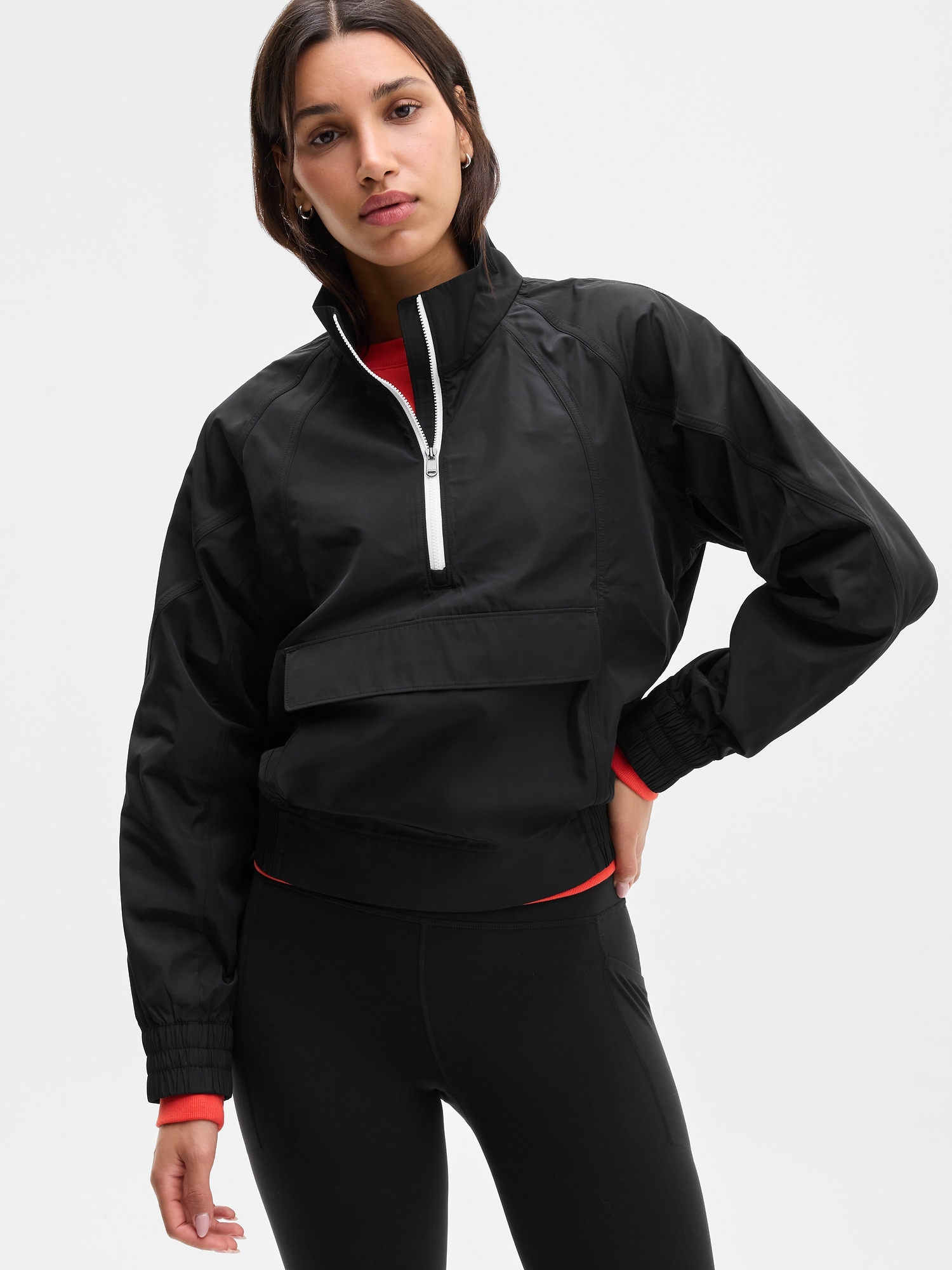 Half Zip Windbreaker