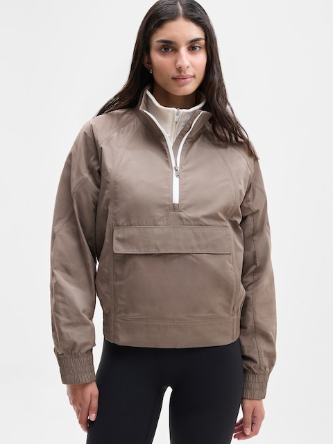 Half Zip Windbreaker