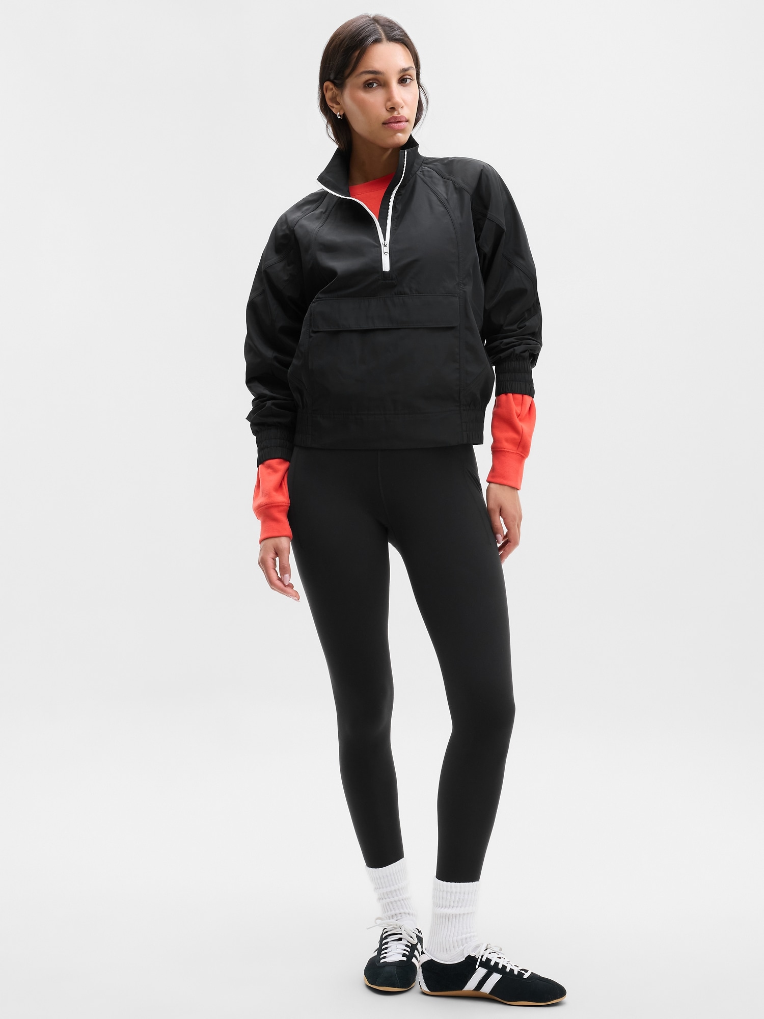 Half Zip Windbreaker