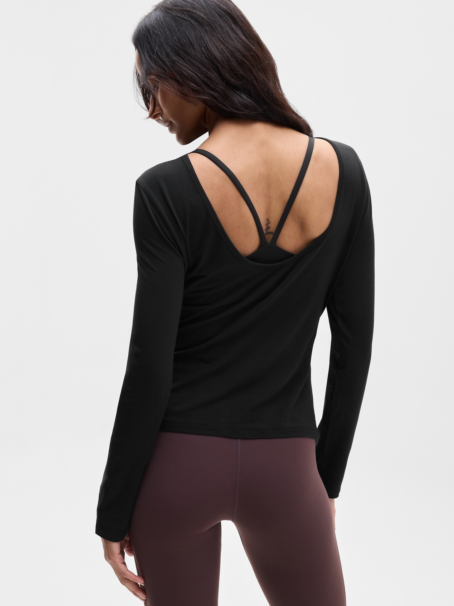 Foundation Scoop Back Top