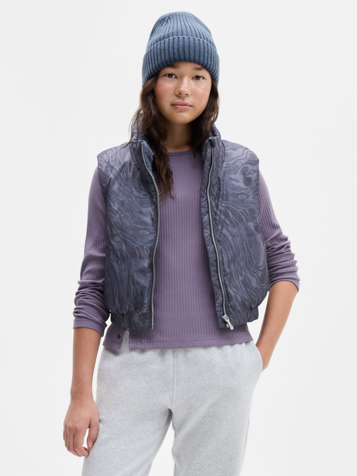 Athleta Girl Right Moves Asymm Rib Top