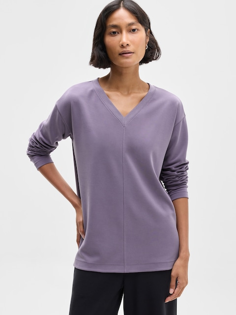 Seasoft V-Neck Sweatshirt