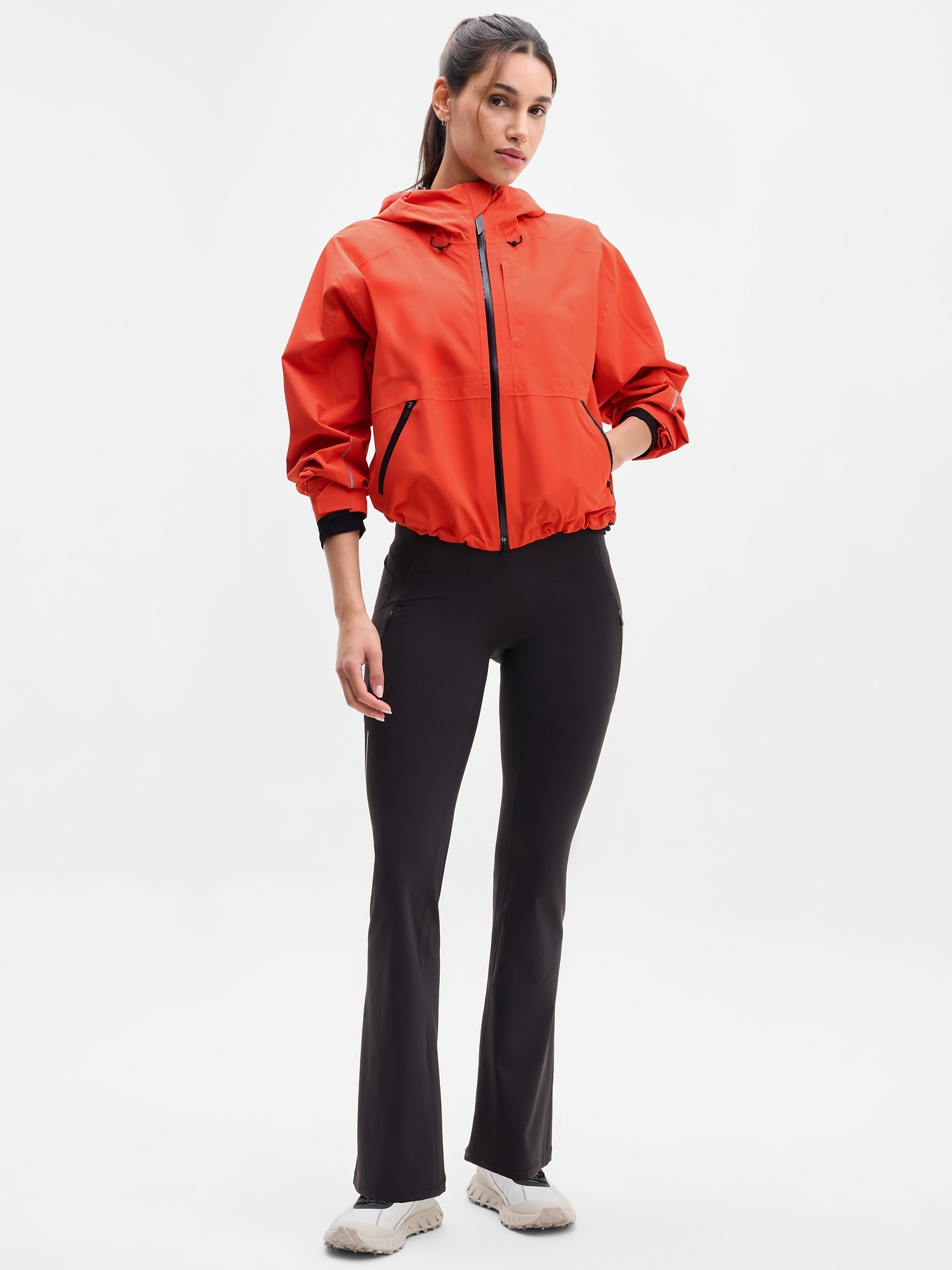 Женская куртка Athleta Waterproof Cinch, цвет: Ember — фото 2