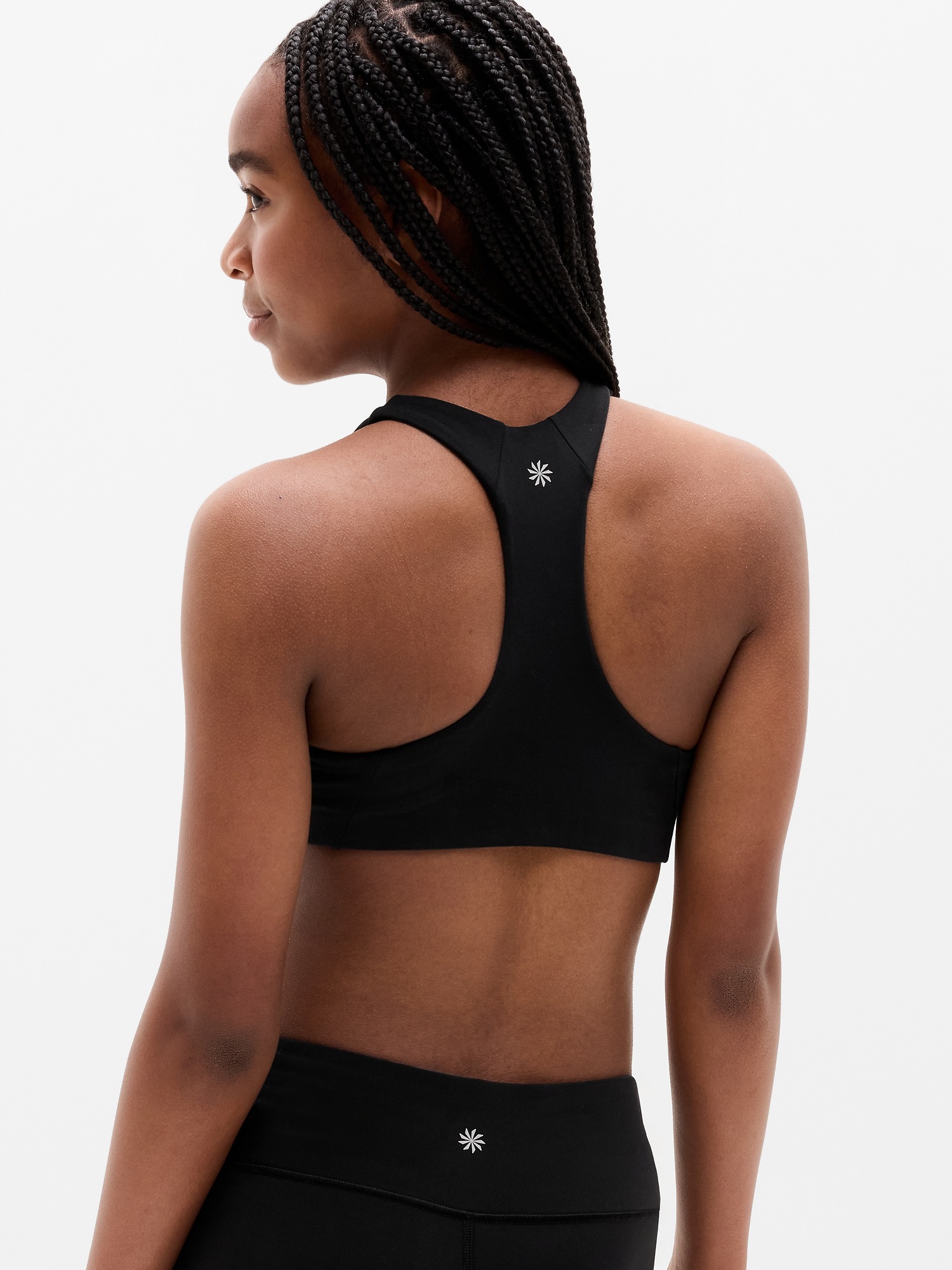Бра для детей, борцовская спина — Athleta, цвет: Чёрный — фото 2