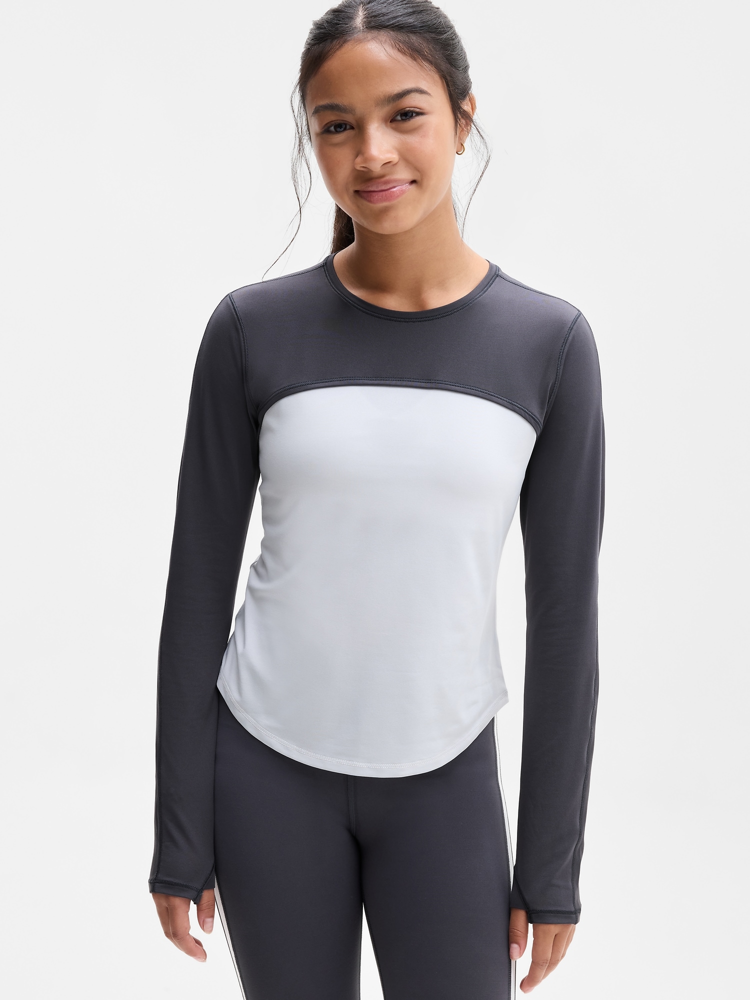 Athleta Girl Practice Shrug Top